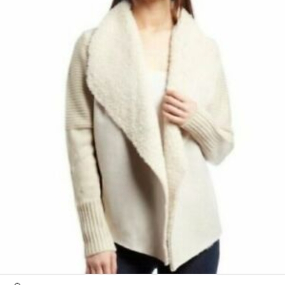 RW&CO. Knit Faux Suede Fur Jacket - Picture 12 of 12